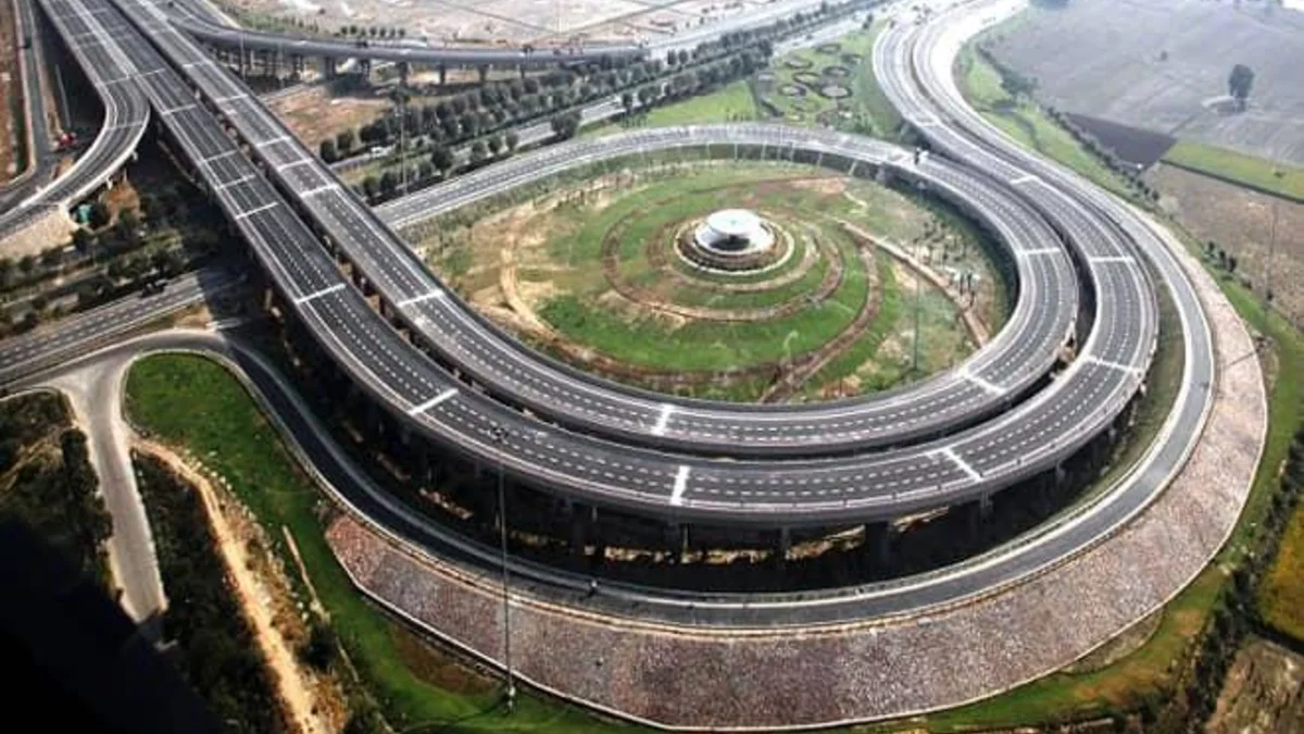 Greater Noida expressway aerial connectivity